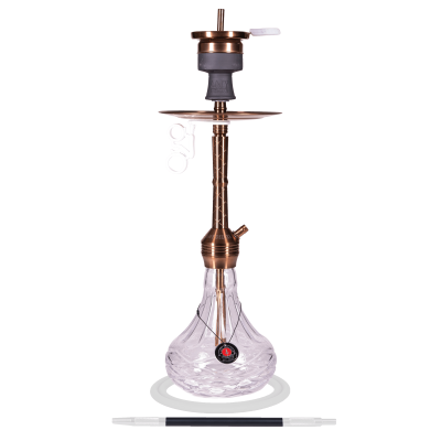 Ναργιλές AMY Deluxe Xpress Chill S SS30.02 Bronze-Clear 60cm